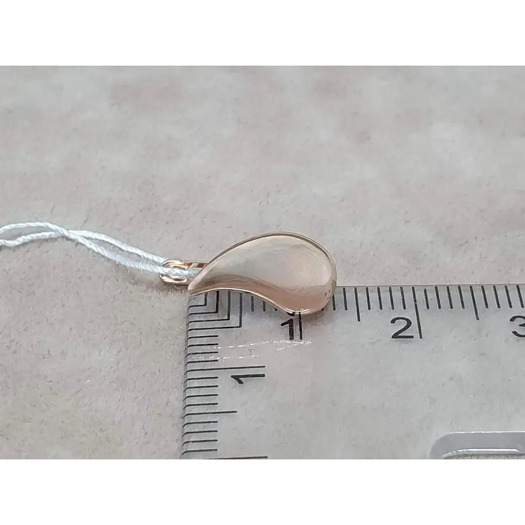 Золоті сережки Tango Крапля. 470663 - фото 5