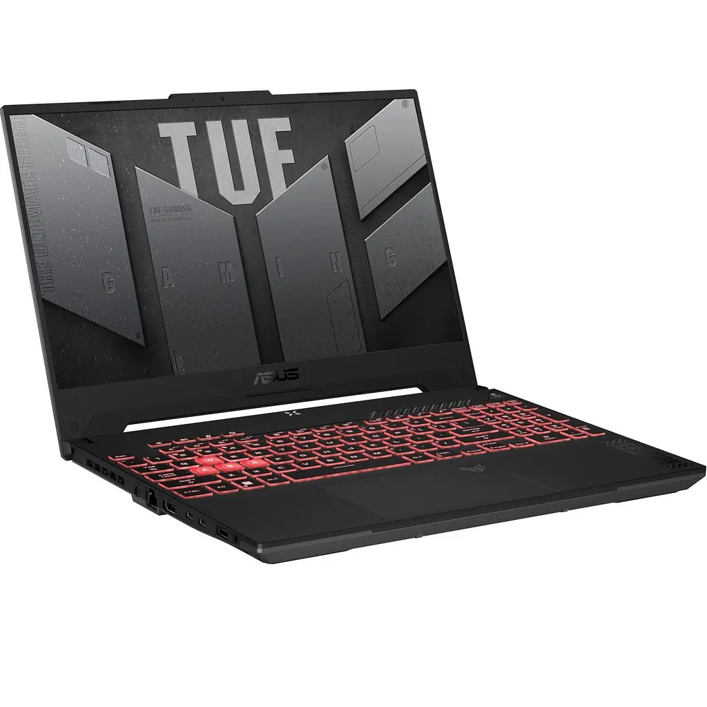 Ноутбук ASUS TUF A15 FA507NUR-LP052 15.6' FHD IPS, AMD R7-7435HS, 16GB, F512GB, NVD4050-6, NoOS, Сірий (90NR0JP8-M004R0) - фото 2