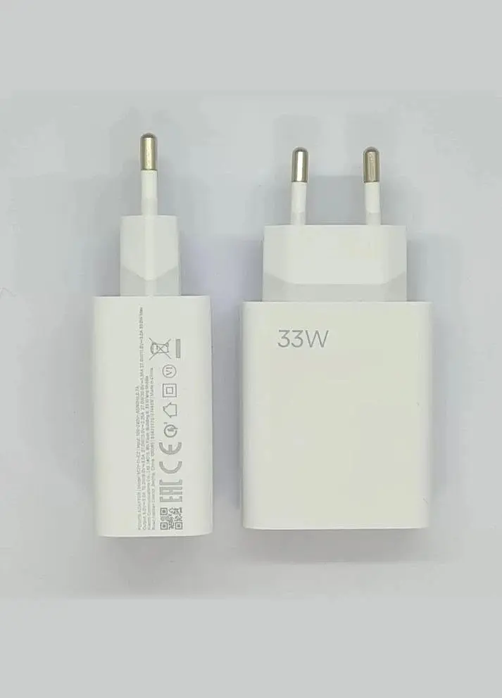 Зарядное устройство адаптер блок Xiaomi Power Adapter MDY-12-EH USB-A 33W белый - фото 4
