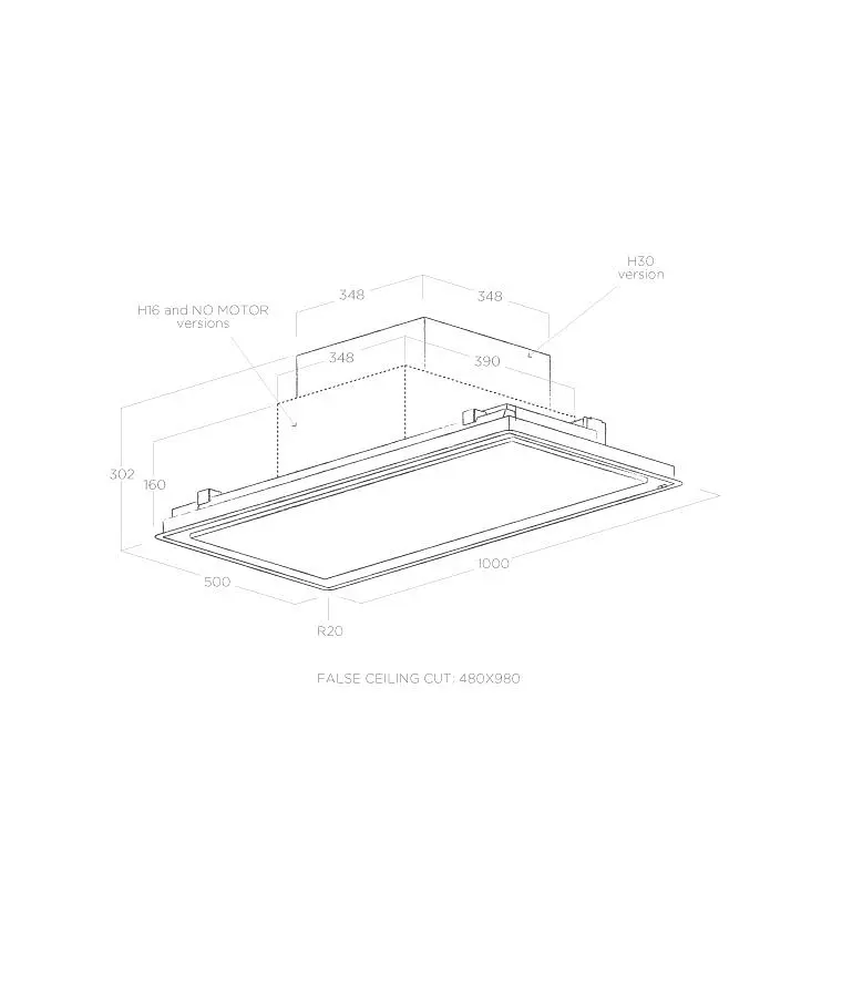 Витяжка Elica ILLUSION H30 BL MAT/A/100 - фото 6