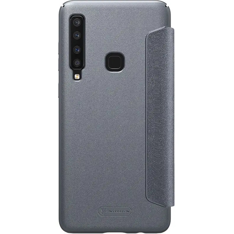 Чехол-книжка Nillkin Sparkle Leather Case Samsung Galaxy A9 2018 Gray - фото 2