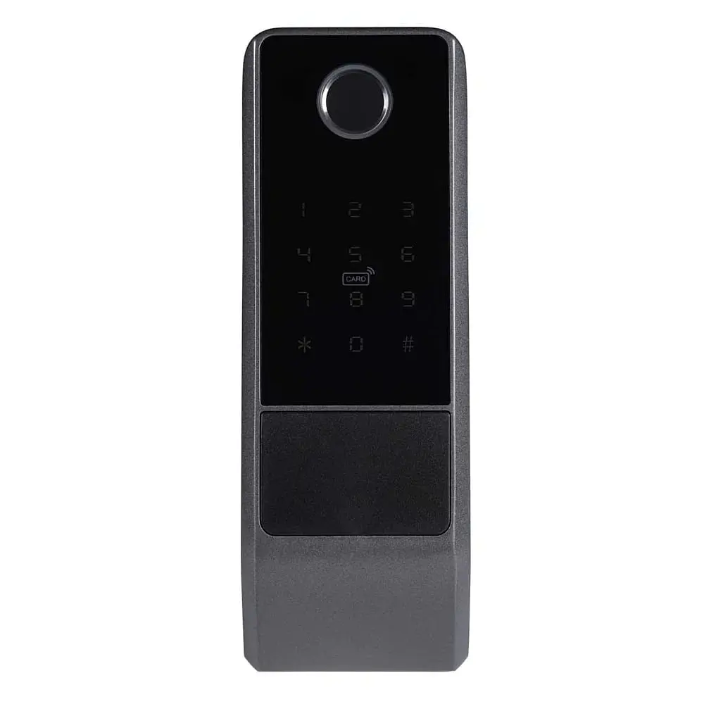 Замок біометричний автономний Trinix TRL-5201BTFW Black Right з Bluetooth, зчитувачем відбитків пальців і карт Mifare (65-00052) - фото 3