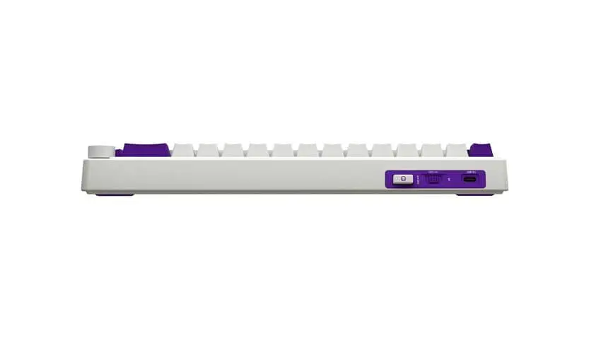 Клавіатура Lorgar KBP70MW Pro Wireless 65% Compact Black White EN/UA (LRG-KBP70MW-WH-US) - фото 9