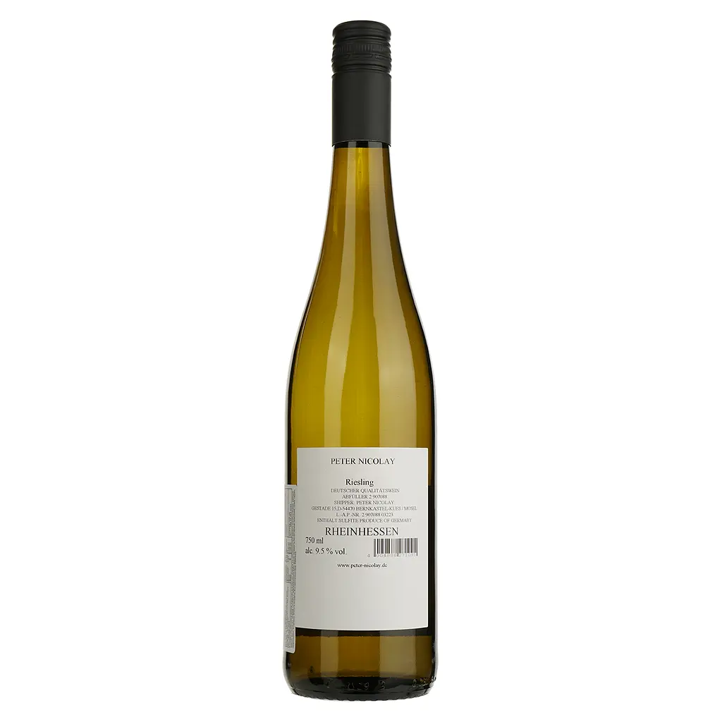 Вино Dr. Heidemanns-Bergweiler Peter Nicolay Riesling белое полусладкое 0.75 л - фото 2