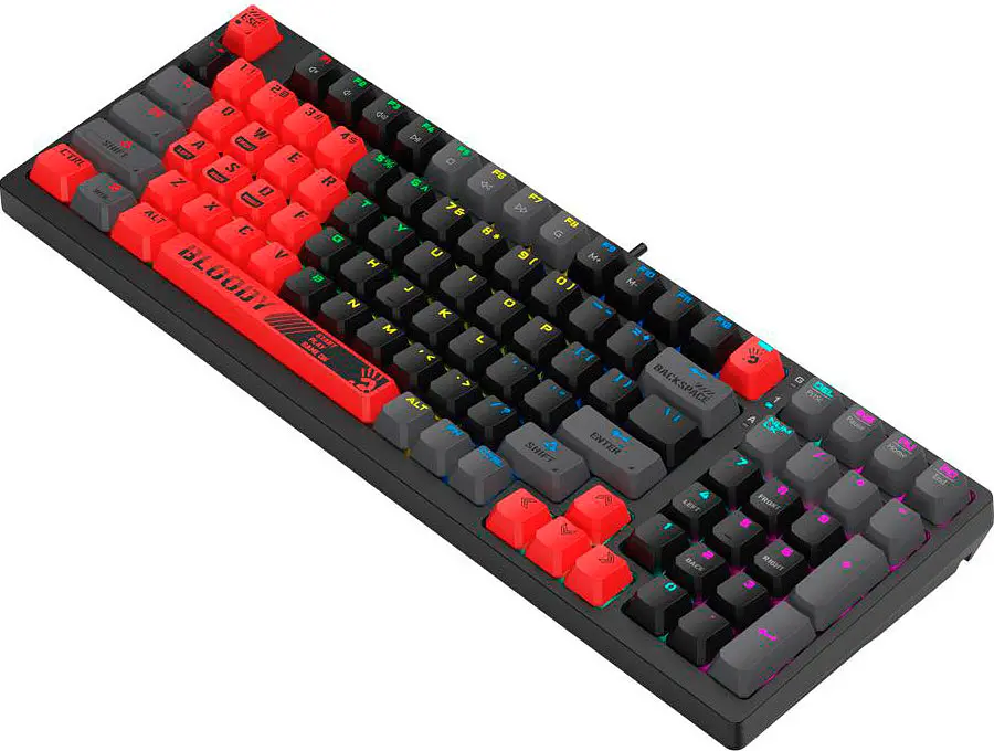 Клавиатура Bloody S98 Sports Red [88768] - фото 7