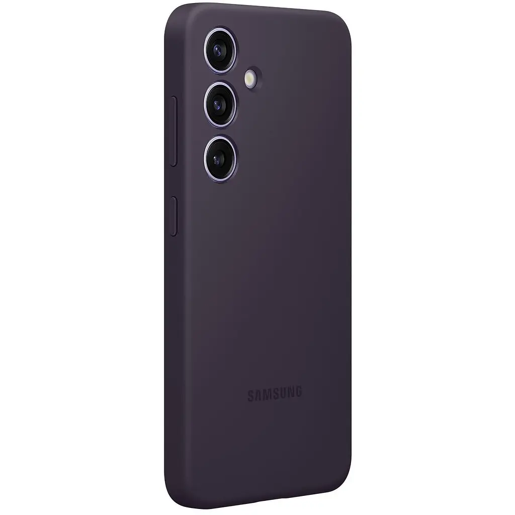 Оригінальний протиударний силіконовий чохол Samsung Silicone Case для Samsung Galaxy S24 (6.2") Dark Violet EF-PS921TEEGWW - фото 9