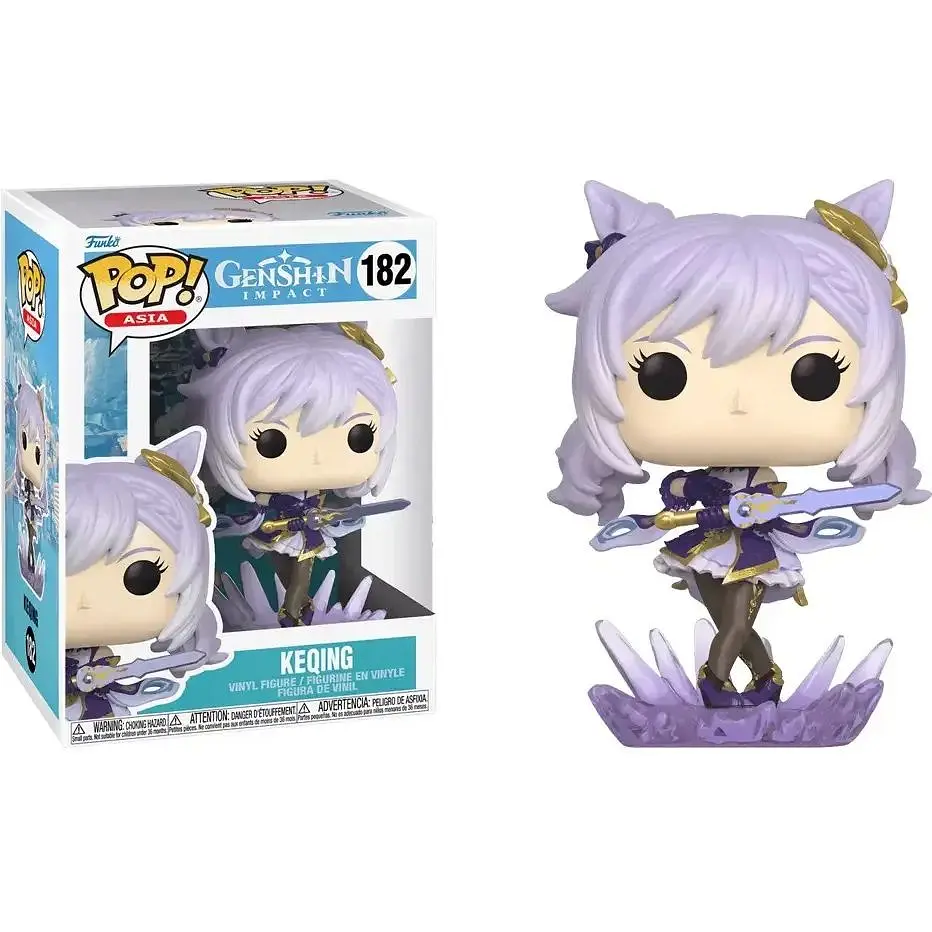 Фігурка Funko Pop Фанко Поп Genshin Impact Keqing Геншин Імпакт Ке Цин 10 см GI K 182 - фото 1