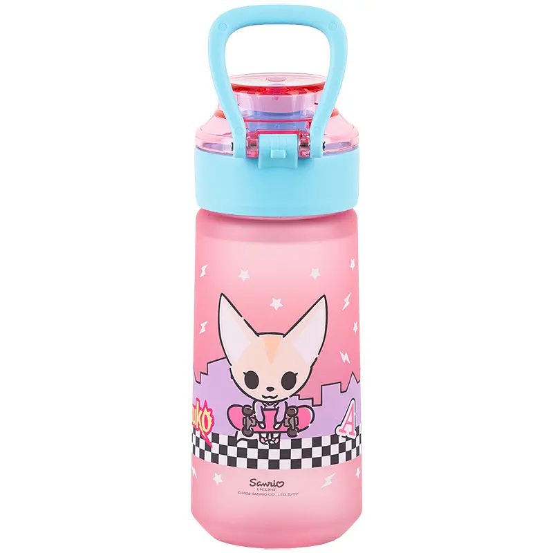 Бутылочка для воды Kite Aggretsuko розовая 560 мл (AR25-1213) - фото 2