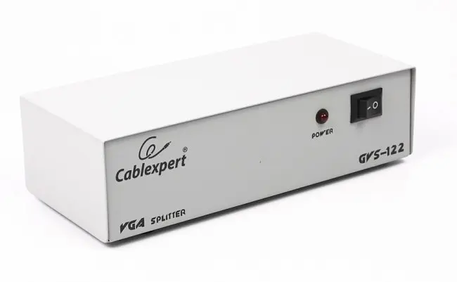 Сплітер VGA 2 Port Cablexpert GVS122 розгалужувач 2 монітора - фото 2
