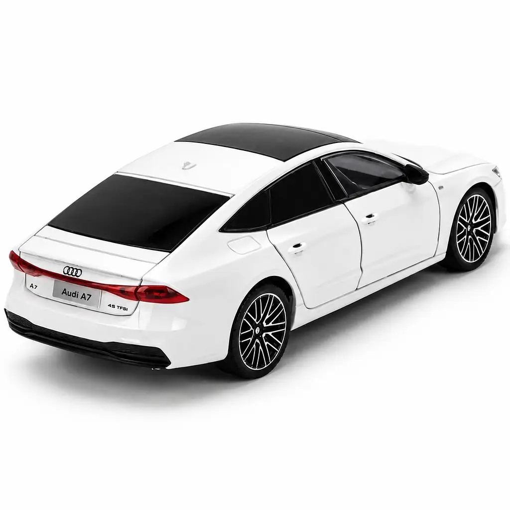 Колекційна металева модель автомобіля АвтоЕксперт Audi A7 з інерцією, світлом та звуком 1:24  - фото 3