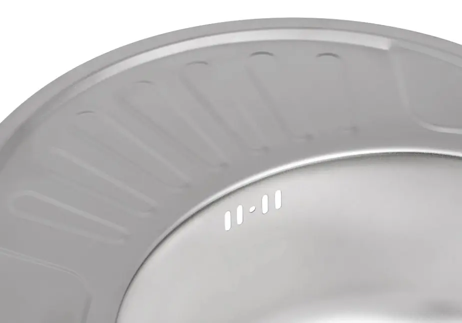 Кухонна мийка Brinex 5745 0,8 мм, врізна BRIN5745SAT08 - фото 5