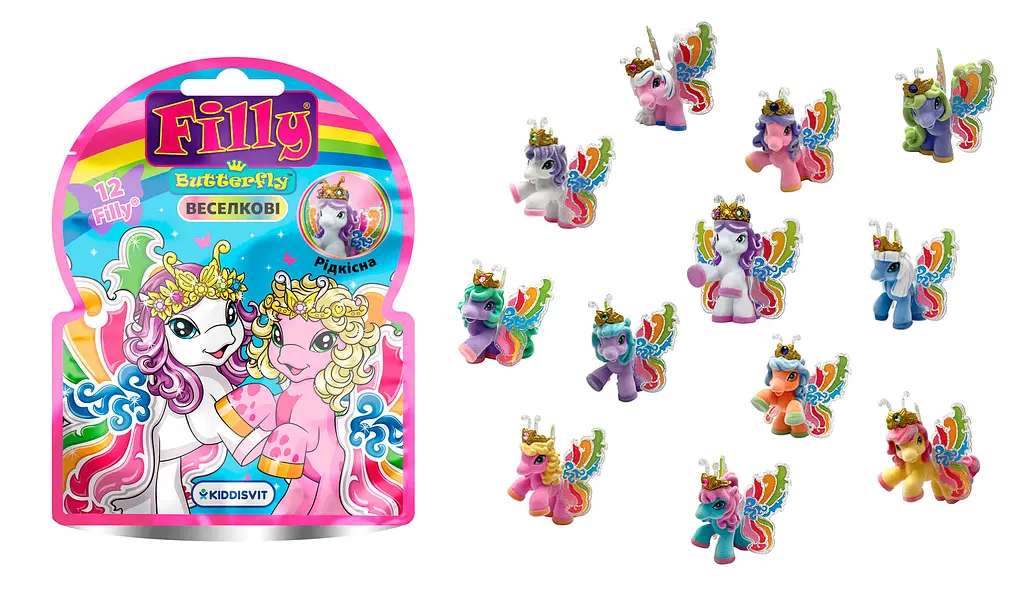 Игровая фигурка Пони Filly F100005-00 серии Радужные Бабочки (в дисплее сюрприз) - фото 3