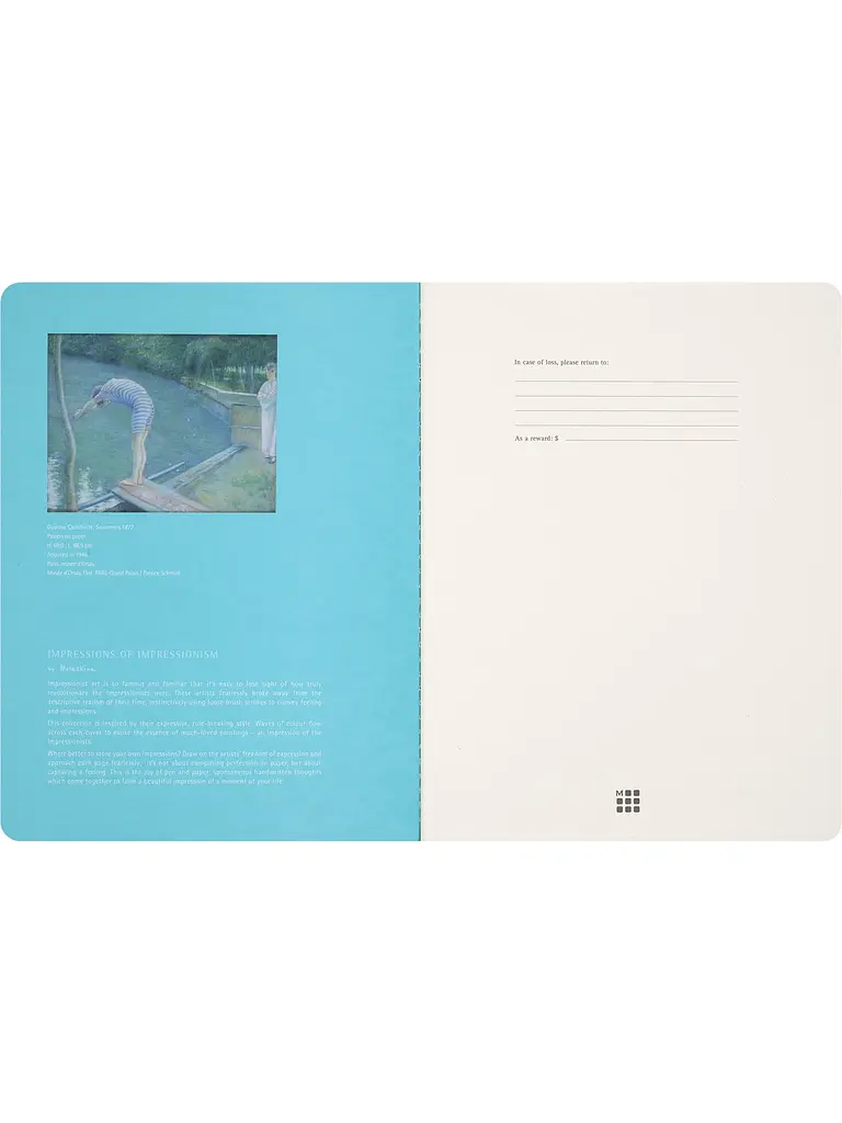 Записник Moleskine Cahier Impressionism великий, Лінійка (SKCAHXL6911S5NL) - фото 2