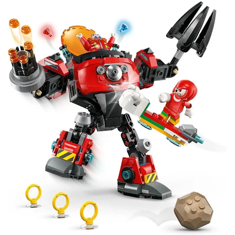 Конструктор LEGO Sonic the Hedgehog Knuckles проти Dr. Eggman Egg Crusher Mech 350 деталей (77005) - фото 4