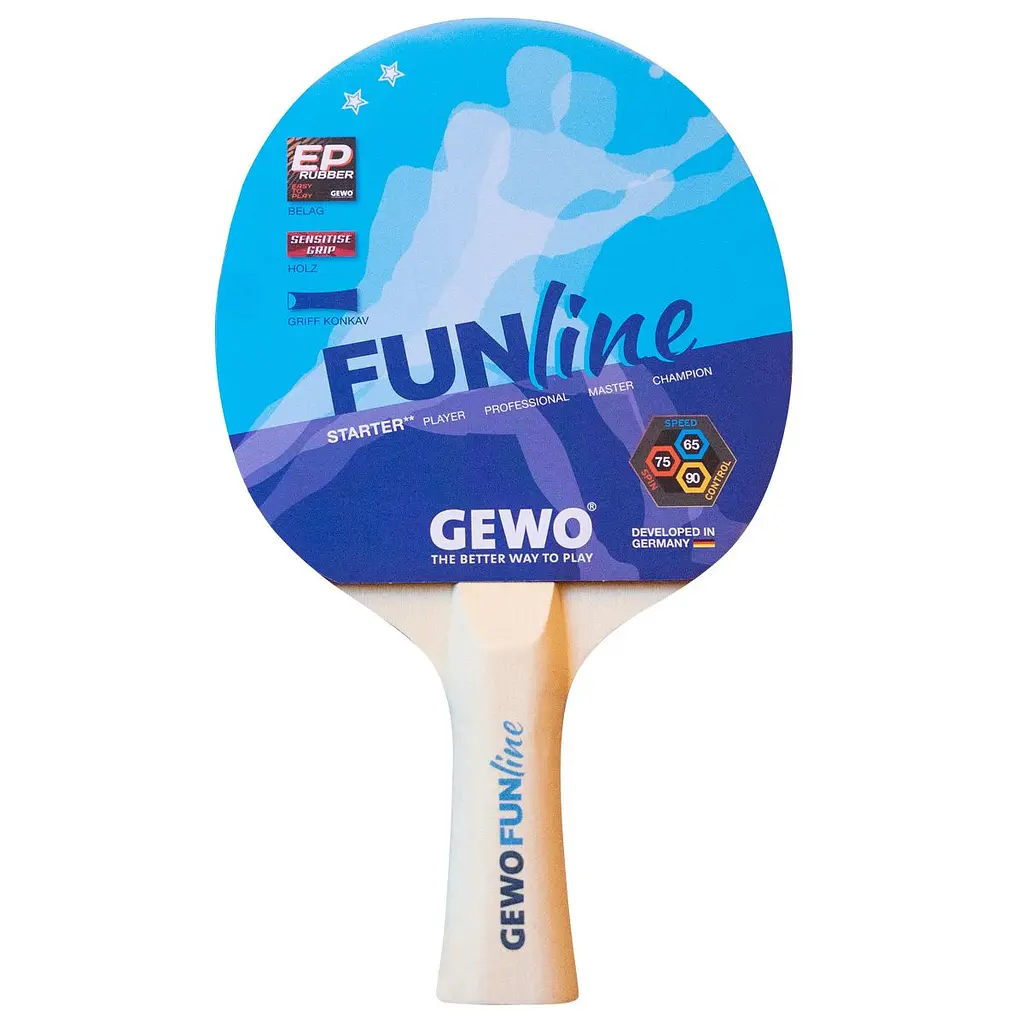 Набір для настільного тенісу Gewo Double-Fun + сітка Flexx (103360000) - фото 4