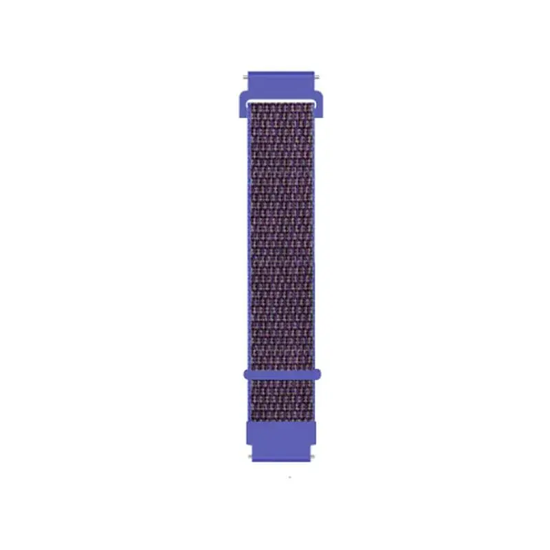 Ремінець BeCover Nylon Style для Amazfit Stratos 1/2/2S/3/GTR 2/GTR 47mm/GTR Lite 47mm/Nexo/Pace Purple (705891) - фото 2