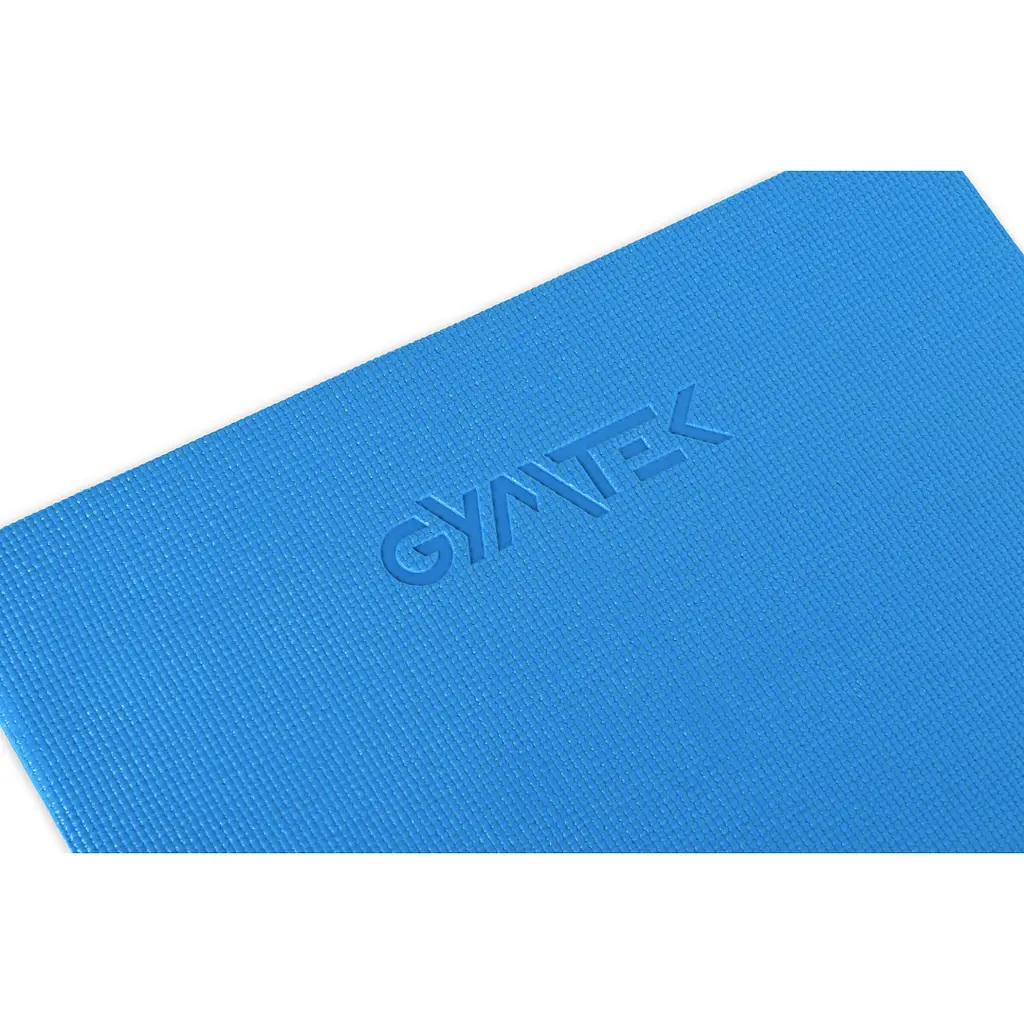 Килимок (мат) для фітнесу та йоги Gymtek 0,4см синій - фото 3
