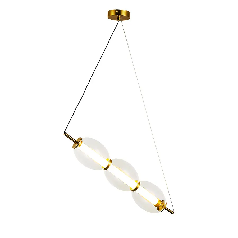 Світильник підвісний LED Levistella 800P3171 (110*450) CL, 9W, бронзовий, три режими світла - фото 2