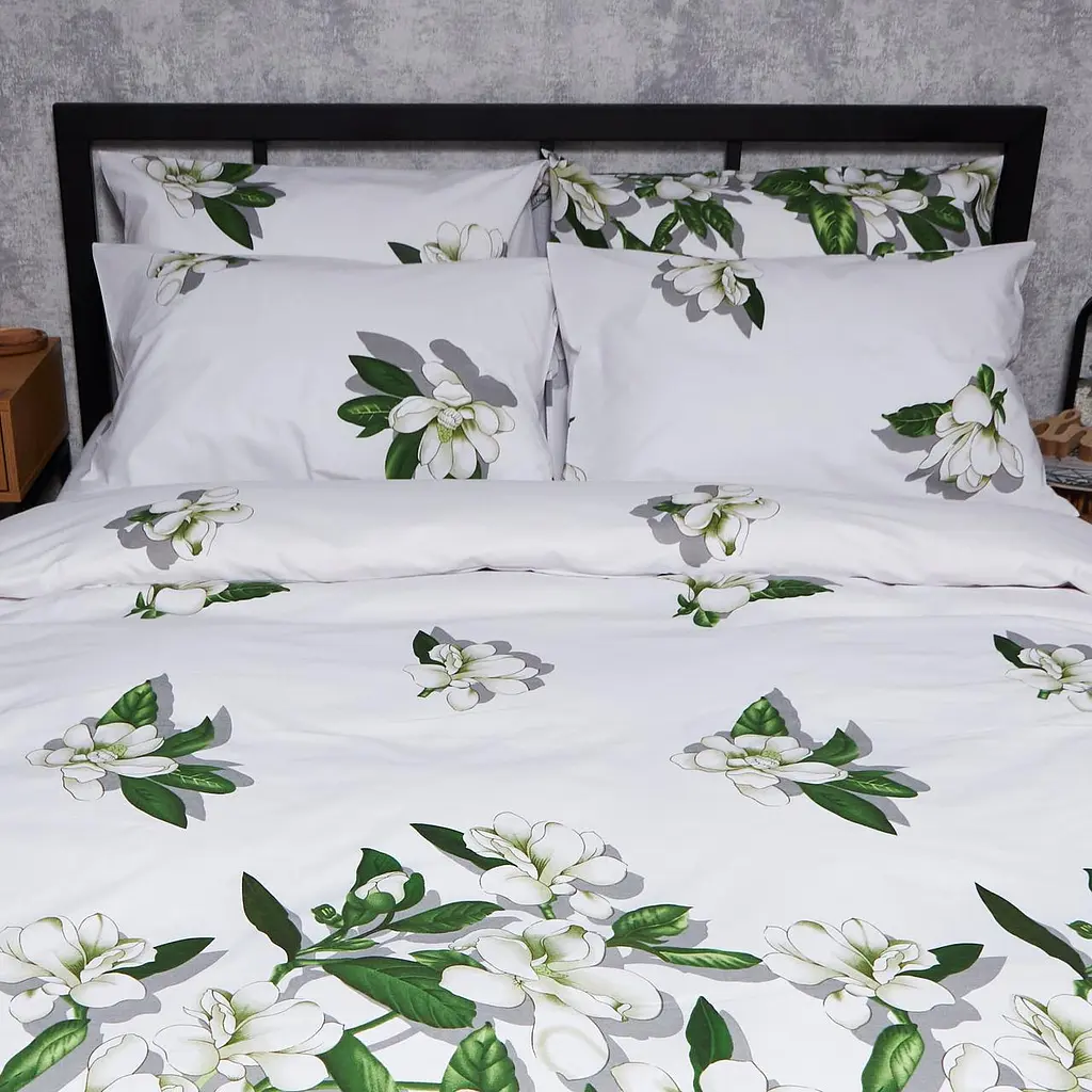 Комплект постільної білизни Moon&Star Бязь Gold Люкс Wisteria White Сімейний 143х210х2 наволочки 2х40х60 - фото 3