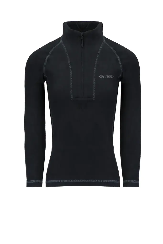 Комплект термобілизни Viverra W Soft Warm ZIP Black S (1102-РБ-2230158) - фото 2
