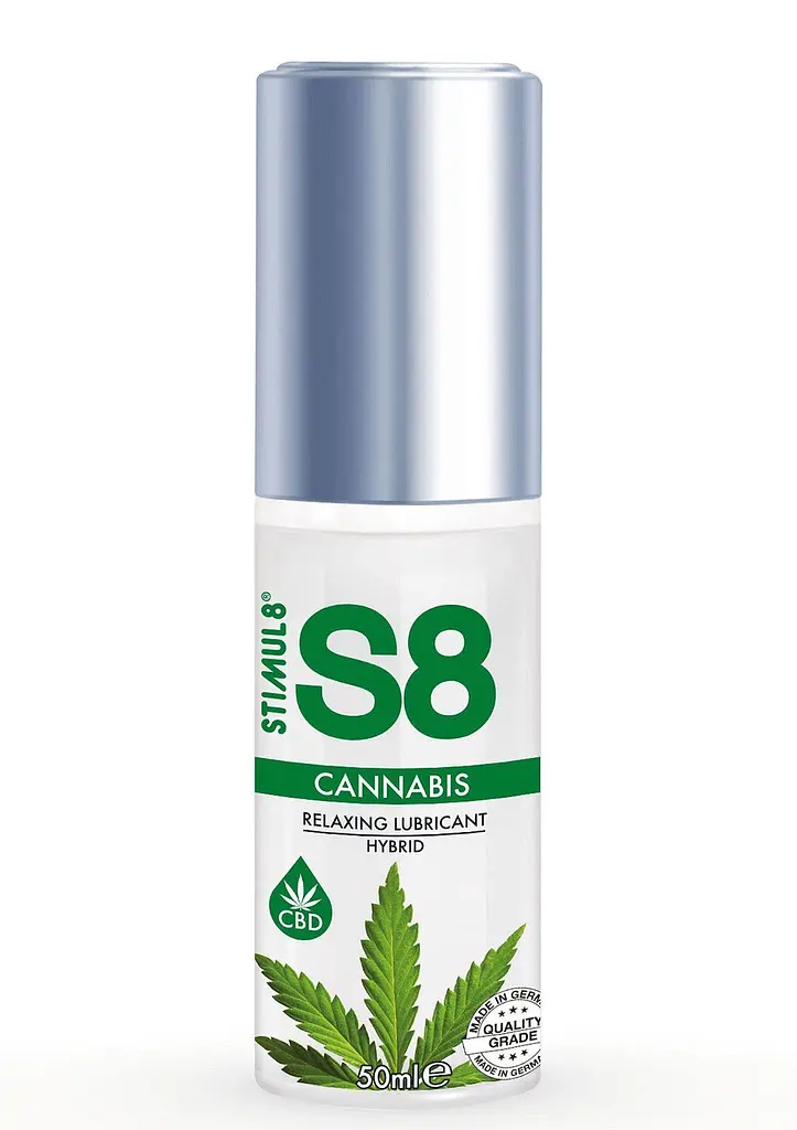 Лубрикант на гібридній основі Stimul8 S8 Hybrid Cannabis Lube, 50 мл