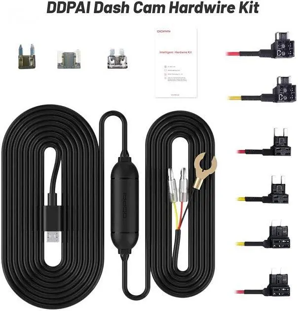 Кабель режима парковки DDPai Type-C Hardwire Kit Xiaomini 5 - фото 8