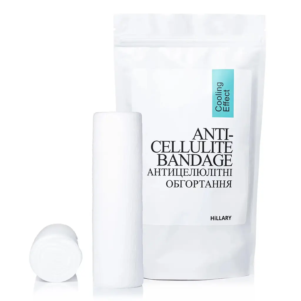 Антицелюлітні обгортання Hillary Anti-cellulite Bandage Cooling Effect з охолоджувальним ефектом  - фото 2