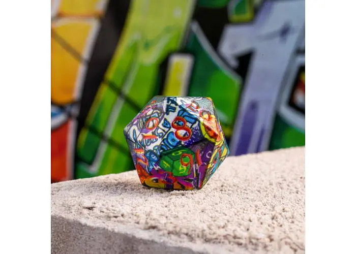 Набор кубиков Full Art Dice Set: Graffiti , 7 шт. (SWSPGRAF) - фото 6