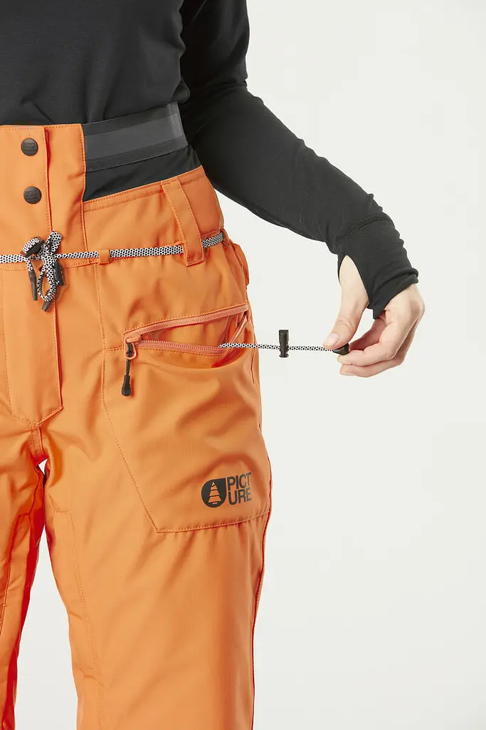 Штани жіночі Picture Organic Treva Womens 2024 L Світло-жовтогарячий - фото 4