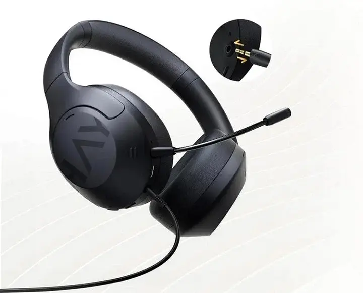 Бездротові навушники Haylou S30 Pro накладні темно сині Bluetooth 5.4 - фото 2