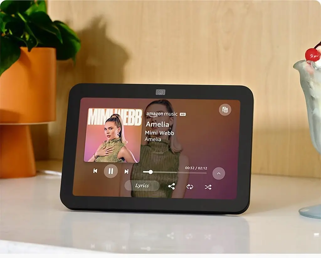 Розумна колонка Amazon Echo Show 8 3rd Gen (сіра) B07PF1Y28C з дисплеєм - фото 5