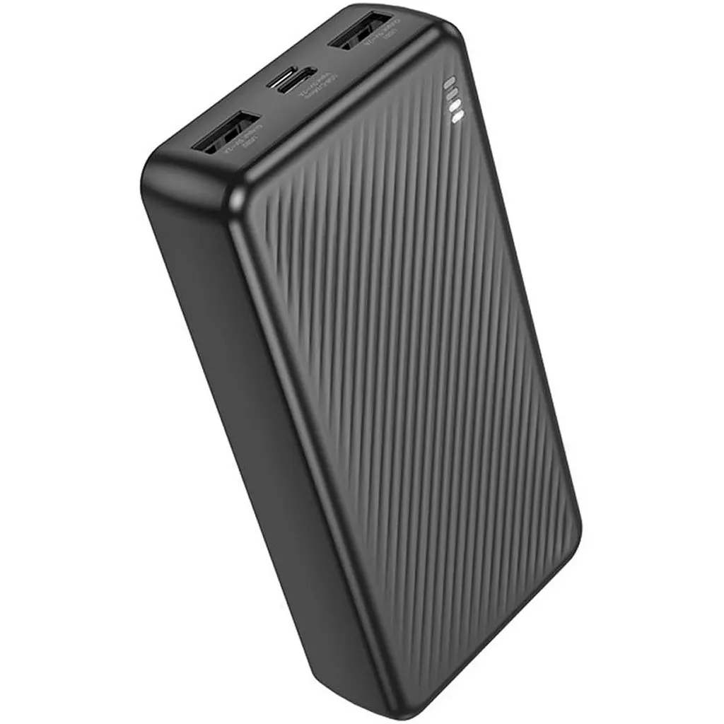 Зовнішній акумулятор Borofone BJ55A Graceful 20000mAh 10W Black [130212] - фото 4