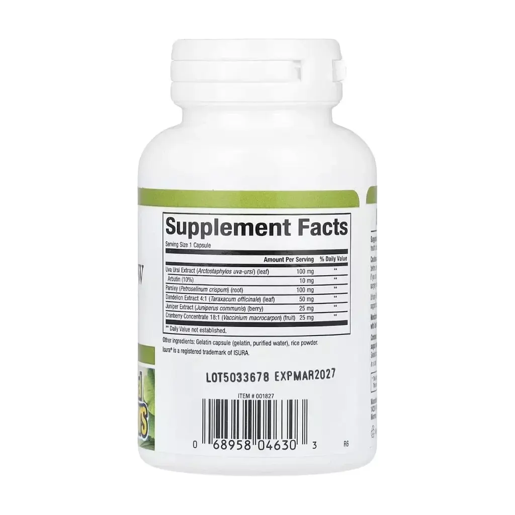 Витаминно-минеральный комплекс Natural Factors Здоровье Мочевыводящих путей, Urinary Flow Formula, 90 капсул (NFS-04630) - фото 2