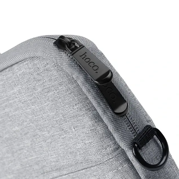 Сумка для ноутбука Hoco GT1 Simple Series Laptop Bag (15.6 inches) Grey - фото 3