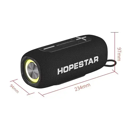 Портативна Bluetooth-колонка Hopestar P32 Червоний - фото 3