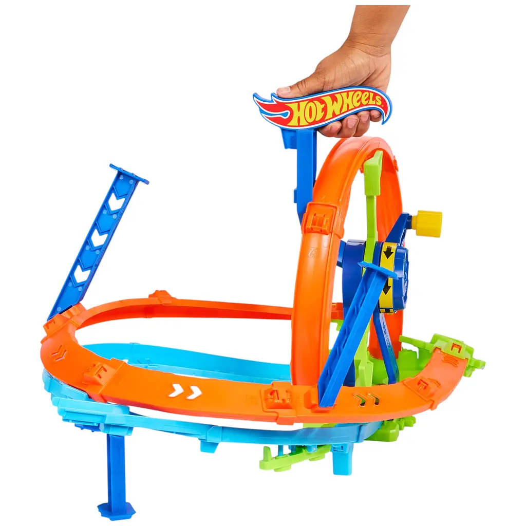 Игровой набор Hot Wheels Stunt tracks Гонки на виражах (JBX65) - фото 3