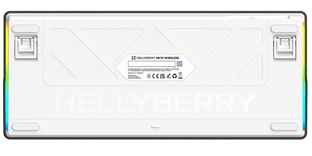 Клавиатура HATOR Hellyberry HK75 wireless White-Violet (HK75_wireless) - фото 7