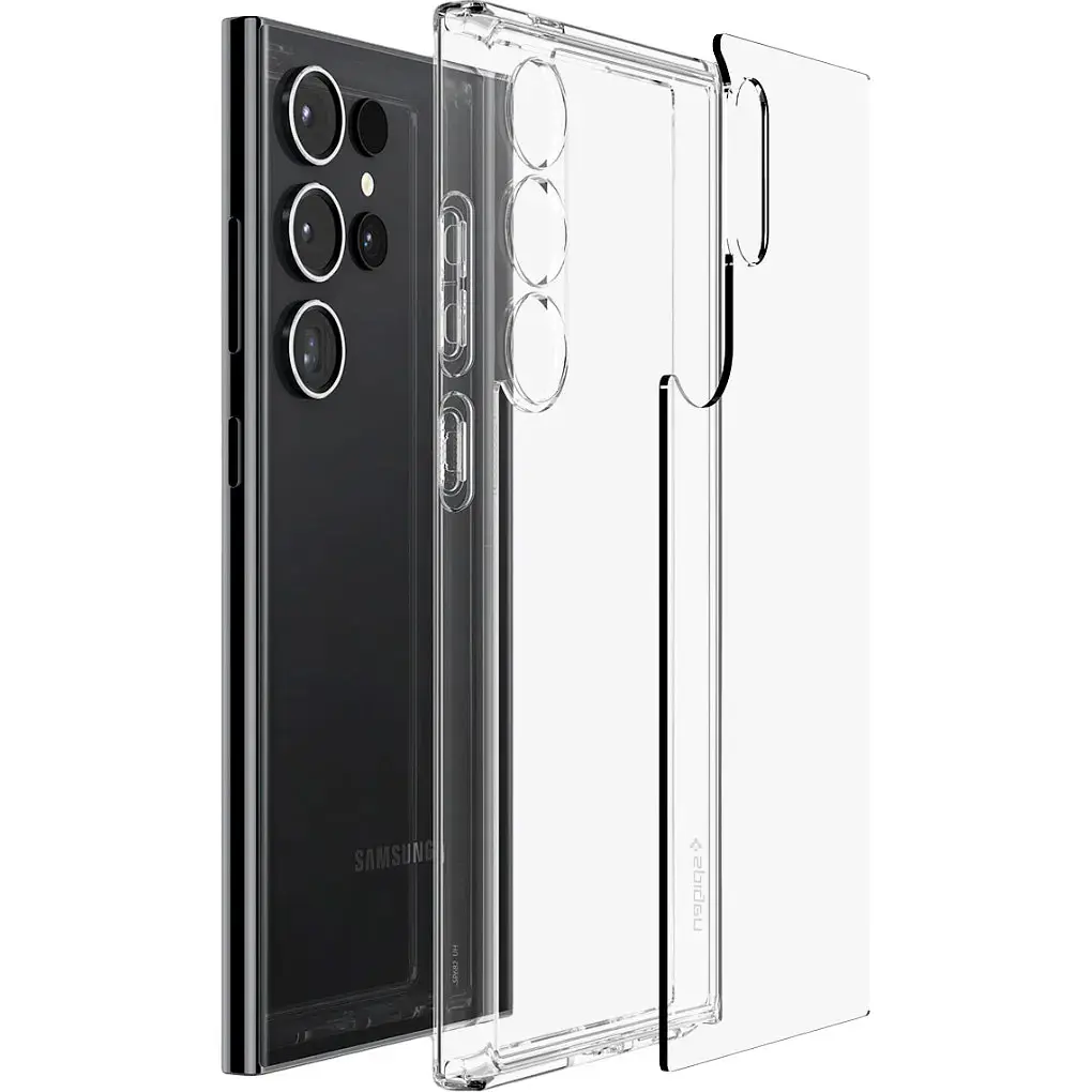 Чехол Spigen Ultra Hybrid Case для Samsung Galaxy S24 Ultra Crystal Clear (ACS07292) [100235] - фото 2