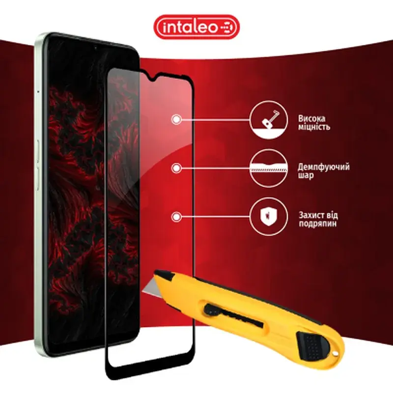 Скло захисне Intaleo Full Glue RealMe C35 (1283126531316) - фото 4