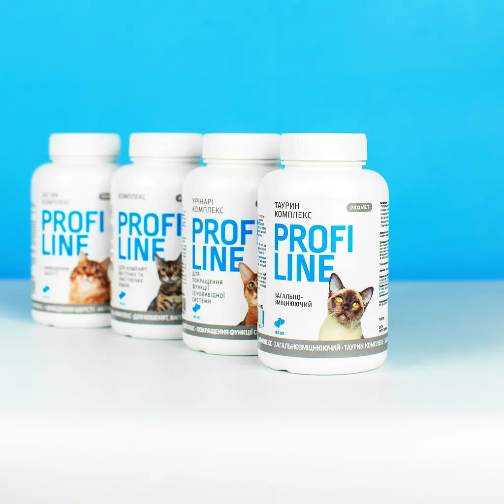 Вітаміни для котів ProVET Profiline Урінарі комплекс для покращення функції сечовивідної системи 180 таблеток - фото 5