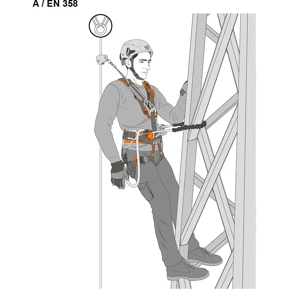 Самостраховка Climbing Technology Finch+ Position Lanyard 15 MT (1053-7L92815H0) - фото 4