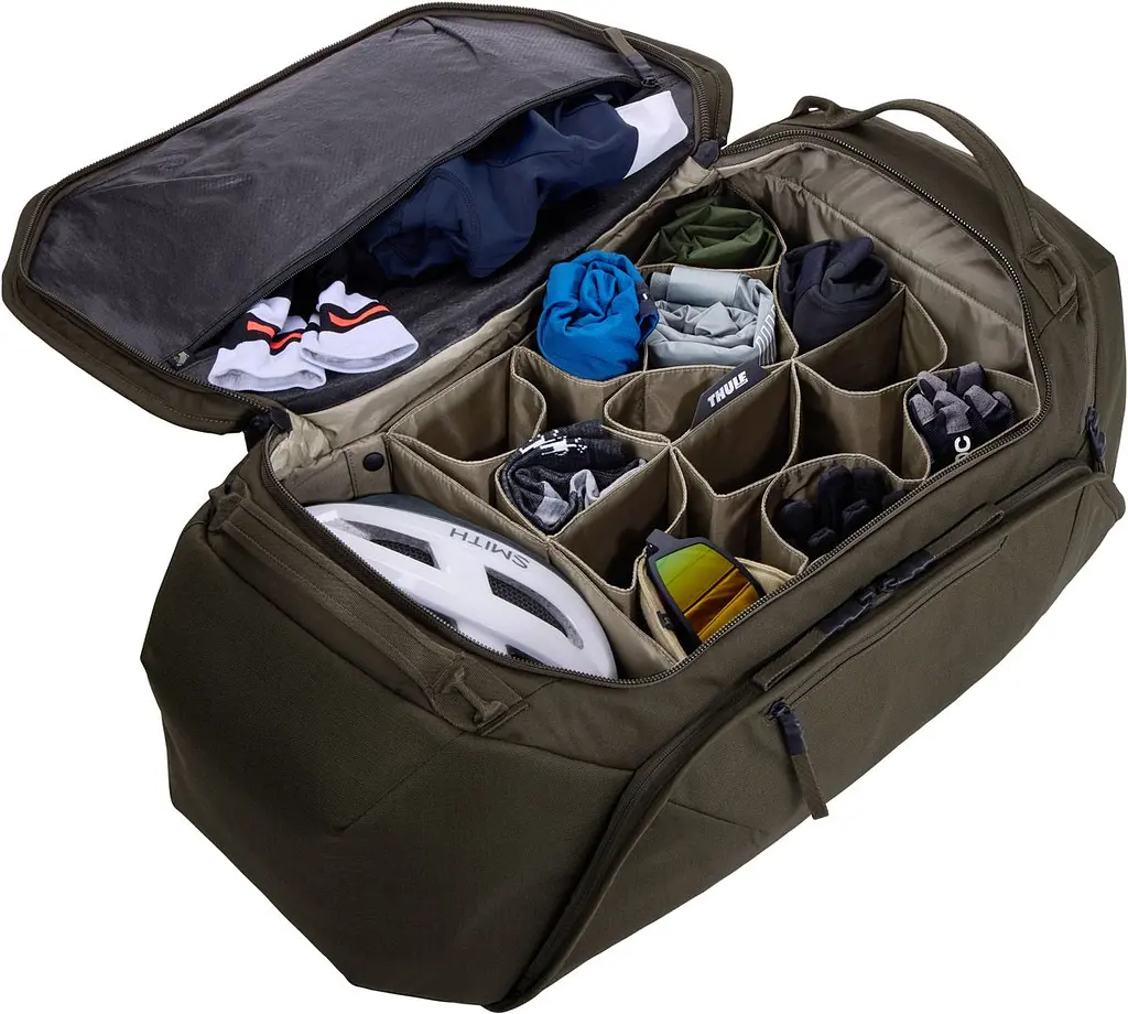 Велосипедная сумка Thule RoundTrip Bike Duffel Deep Khaki (TH 3205173) - фото 7