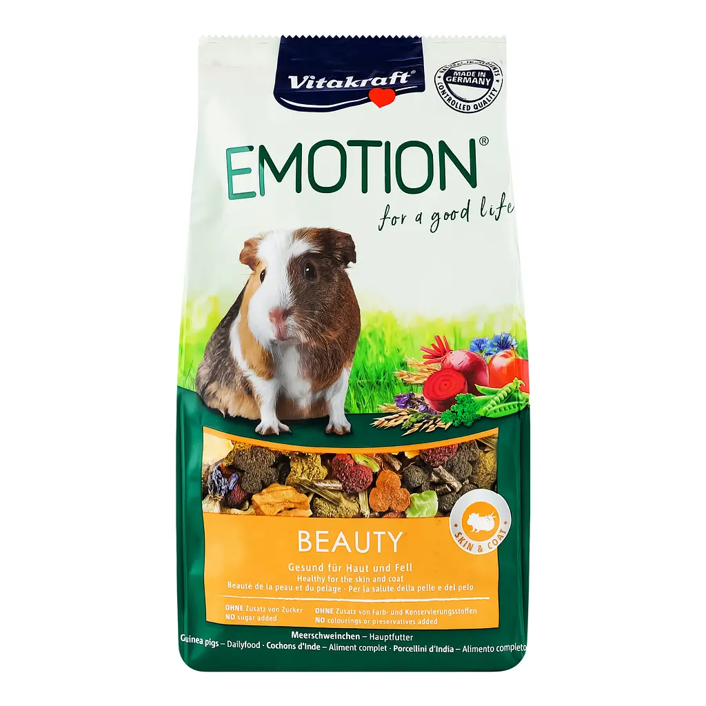 Корм для морских свинок Vitakraft Emotion Beauty Selection 600 г (31458/33753) - фото 3