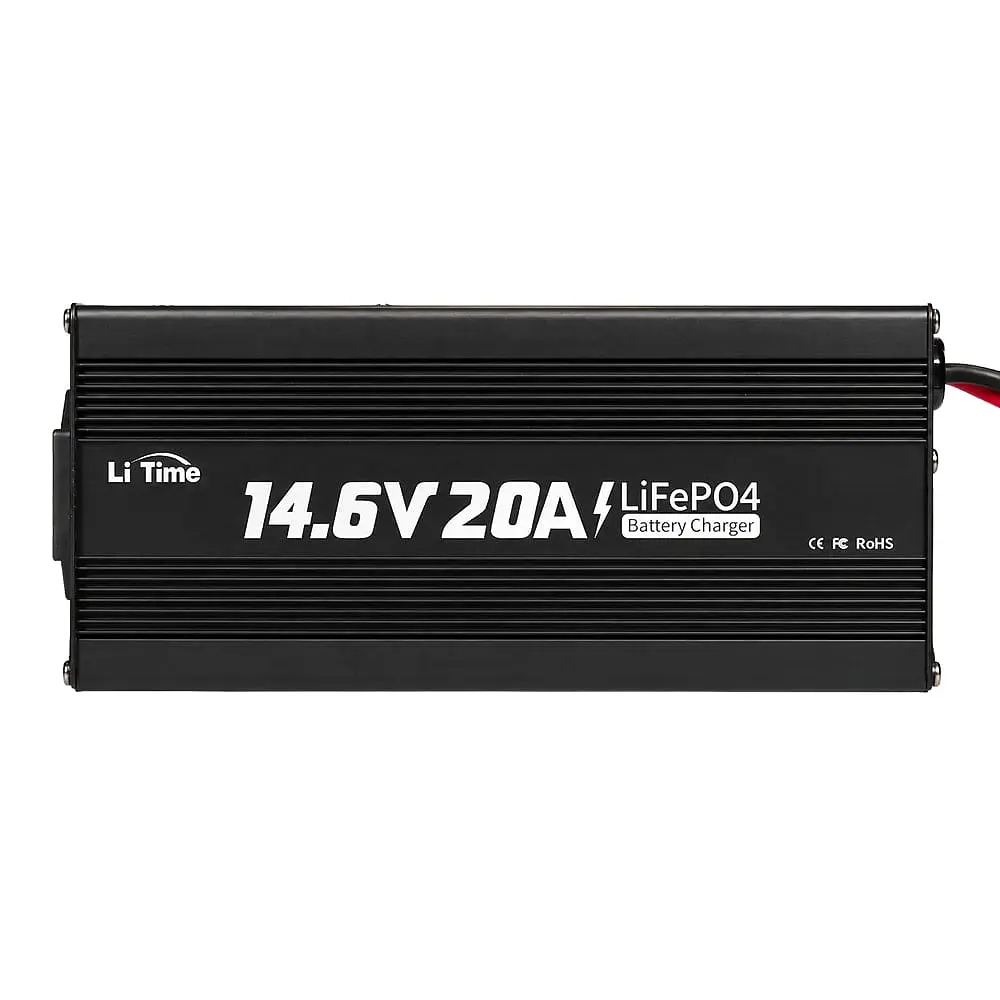 Зарядний пристрій для акумуляторних батарей LiFePO4 14.6V/20A LiTime L12V20A-BCHA-X (44-00537) - фото 2