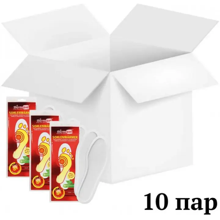 Грілки хімічні устілки Thermopad Foot Warmer XXL 10 пар (1033-TPD 78195) - фото 2