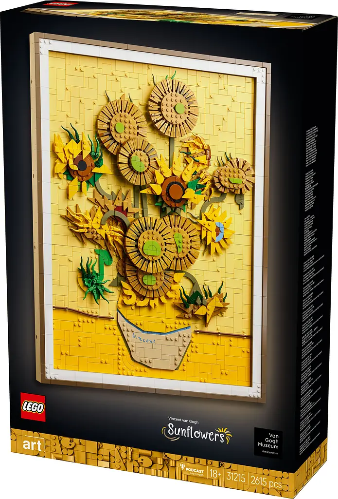 Конструктор LEGO Art Vincent van Gogh Соняшники 2615 деталей (31215) - фото 3