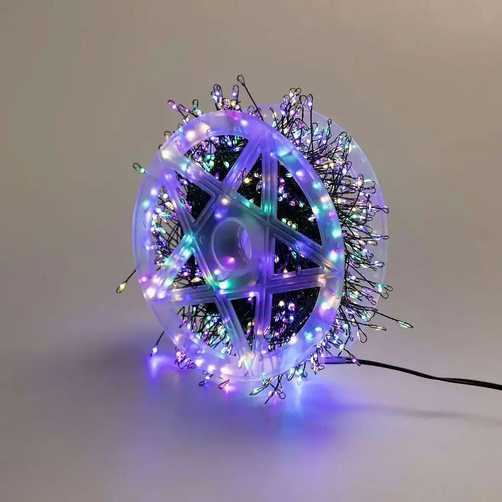 Гірлянда-нитка GarlandoPro Хвойна лапа 640 LED 30 м, мультиколор (D1750ML) - фото 8