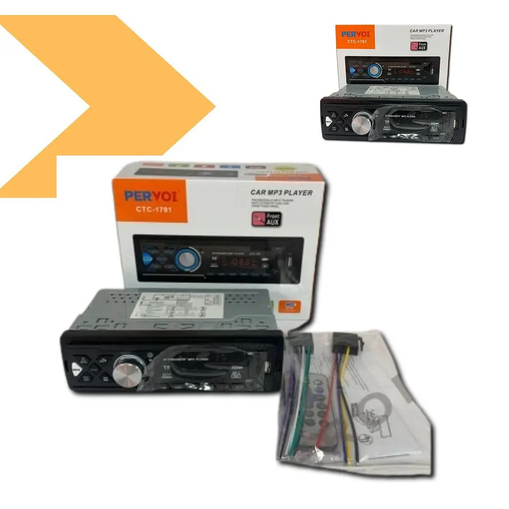 Автомагнитола Pervoi с Bluetooth, AUX, 4x50 Вт XPRO Pervoi CTC-1791. - фото 7