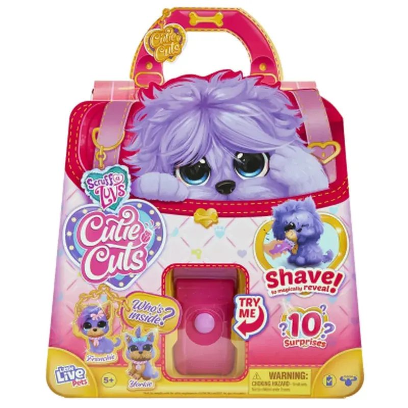 М'яка іграшка Moose Няшка-потеряшка Грумінг салон лілова (30147) - фото 8