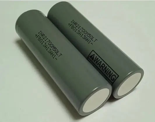 Акумулятор Li-ion 21700 5000mAh INR21700 M50LT 7.2A (Сірий) - фото 8